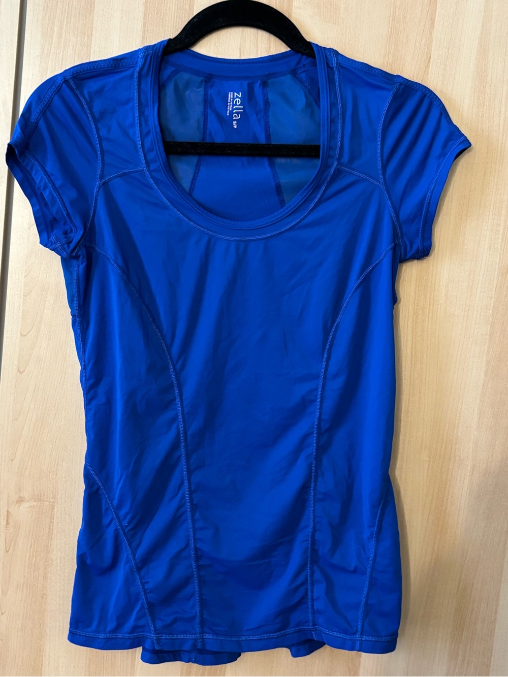 Zella Royal Blue Short Cap Sleeve Active Tee